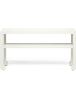 Made Goods Askel 60" Console Pristine Faux Raffia