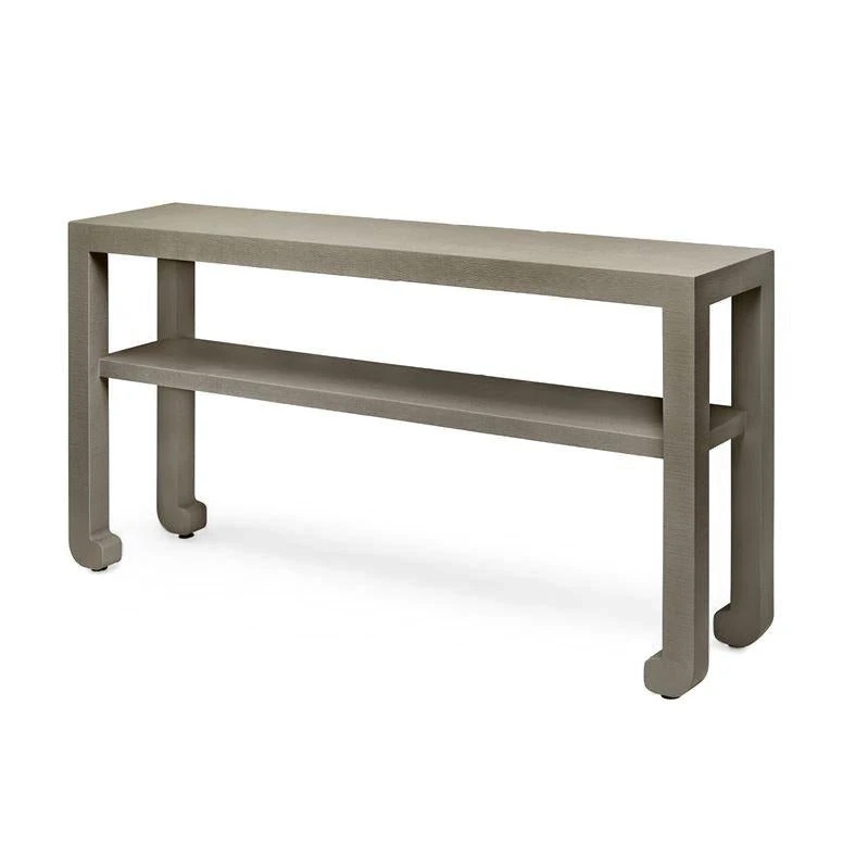 Made Goods New Arrivals Askel 60" Console Seal Faux Raffia 3 Made Goods New Arrivals Askel 60" Console Seal Faux Raffia