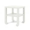Made Goods Askel Side Table Pristine Faux Raffia