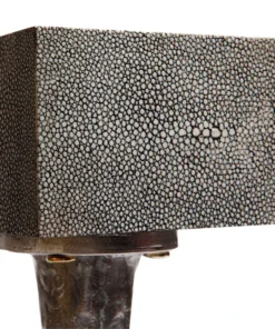 Made Goods Audrey Desk Cool Gray Faux Shagreen New Arrivals