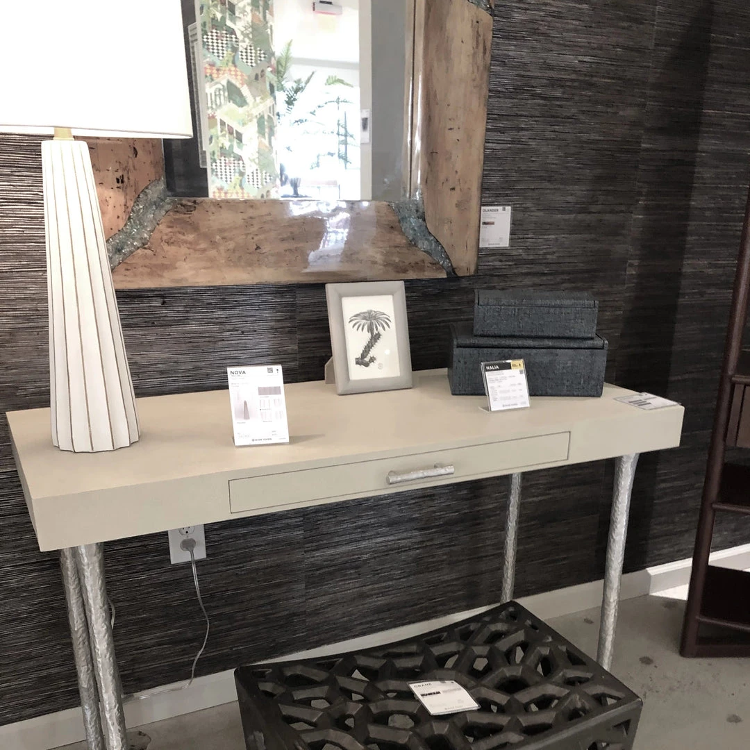 Made Goods Nova Table Lamp White Cement And Silver Leaf New Arrivals 4 Made Goods Nova Table Lamp White Cement And Silver Leaf New Arrivals