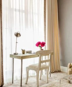 Made Goods Audrey Desk Ivory Faux Shagreen New Arrivals 4 Made Goods Audrey Desk Ivory Faux Shagreen New Arrivals