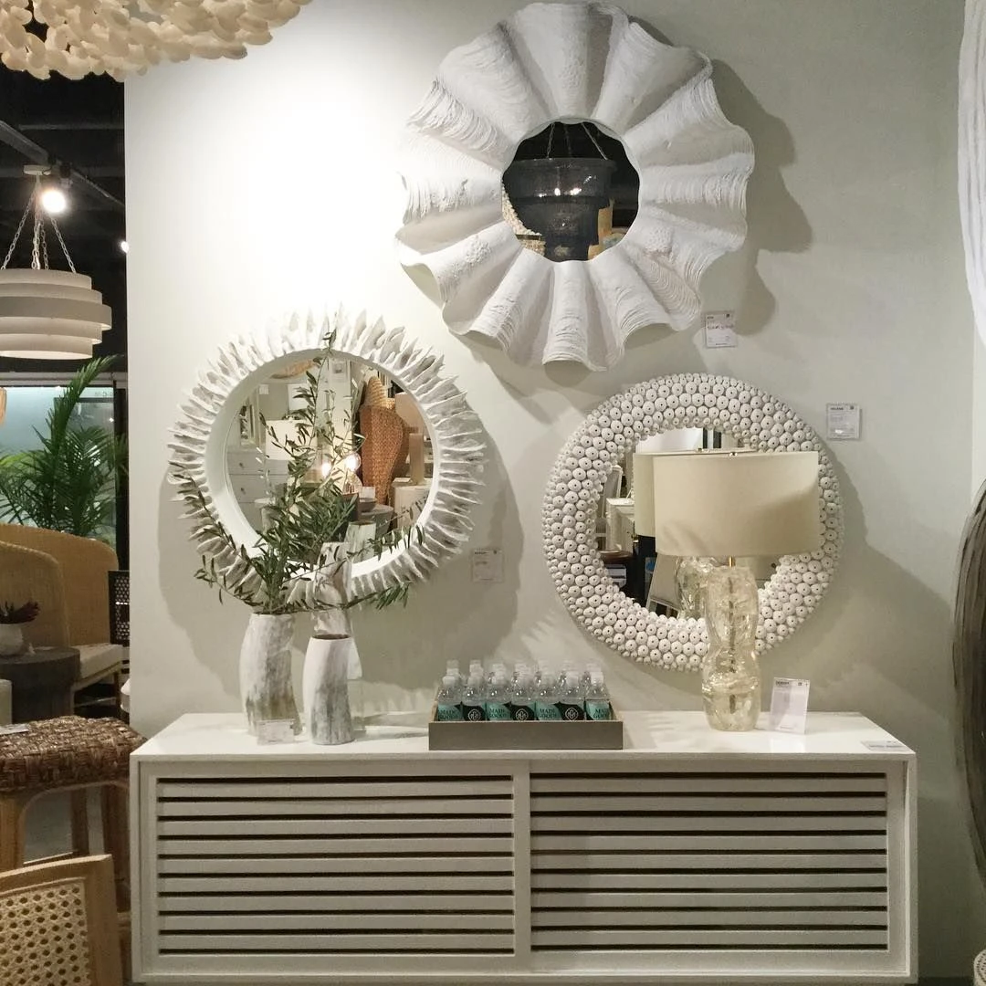 Made Goods New Arrivals Ava Mirror White Shell Resin Small 5 Made Goods New Arrivals Ava Mirror White Shell Resin Small