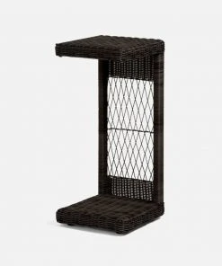 Made Goods New Arrivals Bellamy Drink Table Gray Wash