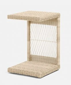 Made Goods New Arrivals Bellamy Laptop Table Off White