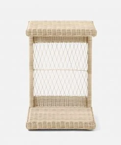 Made Goods New Arrivals Bellamy Laptop Table Off White