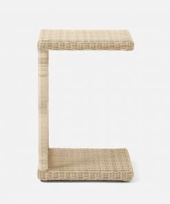 Made Goods New Arrivals Bellamy Laptop Table Off White