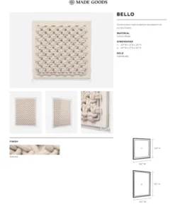 Made Goods Bello Wall Art Large 7 Made Goods Bello Wall Art Large