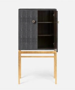 Made Goods Benjamin Standing Cabinet Cool Gray And Gold 9 Made Goods Benjamin Standing Cabinet Cool Gray And Gold