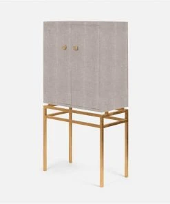 Made Goods Benjamin Standing Cabinet Sand And Gold