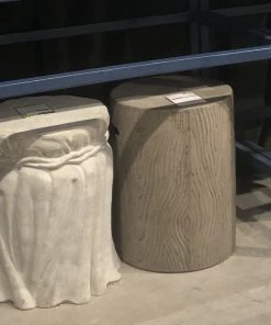 Made Goods Bernt Stool Dark Grey Concrete New Arrivals