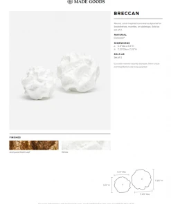 Made Goods New Arrivals Breccan Sculpture Set White Concrete 7 Made Goods New Arrivals Breccan Sculpture Set White Concrete
