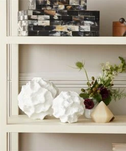 Made Goods New Arrivals Breccan Sculpture Set White Concrete