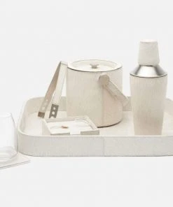 Blue Pheasant New Arrivals Browmley Tray White Hide