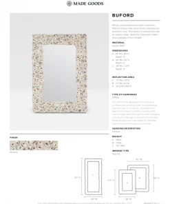 Made Goods Buford Floor Mirror New Arrivals