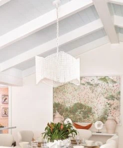 Made Goods Camille Chandelier White Gesso Metal 12 Made Goods Camille Chandelier White Gesso Metal