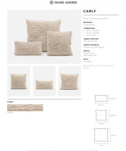 Made Goods Carly Pillow Lumbar 7 Made Goods Carly Pillow Lumbar