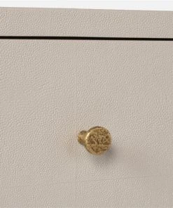 Made Goods Carrigan 60" Dresser French Gray Vintage Faux Shagreen 11 Made Goods Carrigan 60