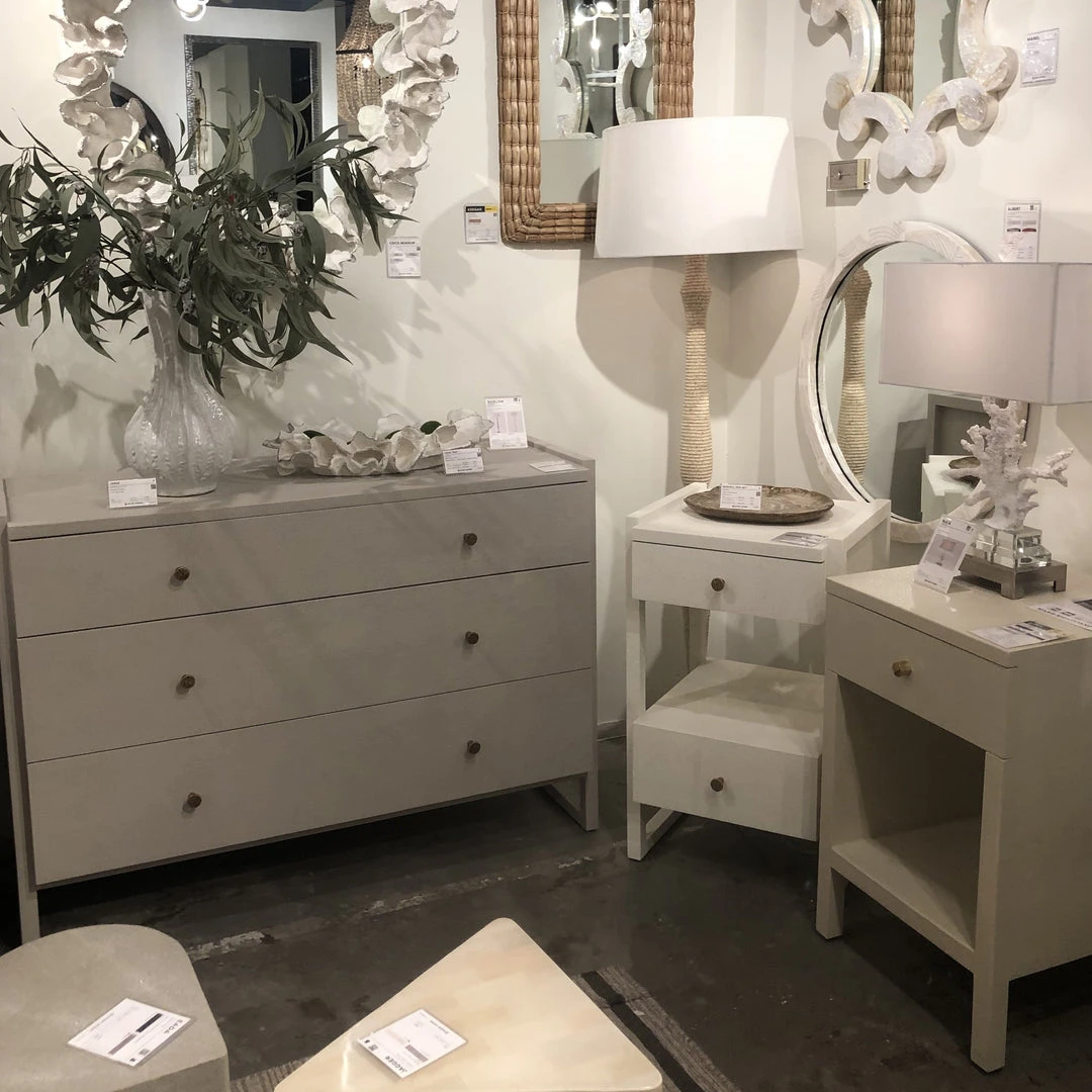 Made Goods Carrigan Single Nightstand Pristine Vintage Faux Shagreen New Arrivals 5 Made Goods Carrigan Single Nightstand Pristine Vintage Faux Shagreen New Arrivals