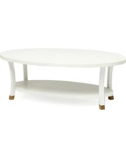 Made Goods New Arrivals Caterina Coffee Table Pristine Faux Raffia