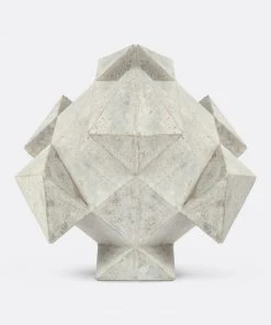 Made Goods Cedric Sculpture Light Gray