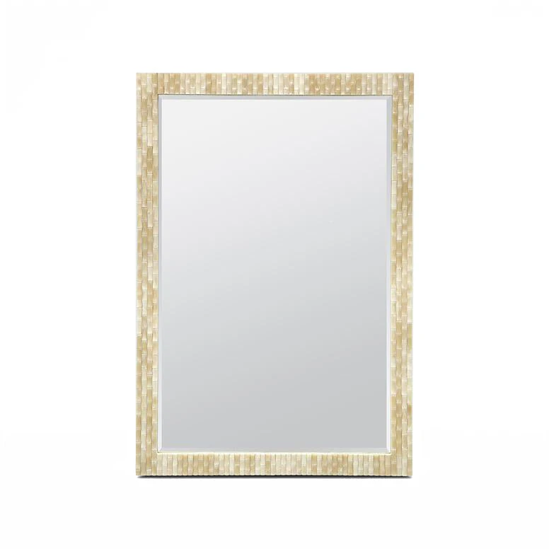 Made Goods Claire Mirror Natural Bone Made Goods Claire Mirror Natural Bone