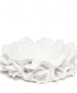 Made Goods New Arrivals Coco Bowl White Faux Coral