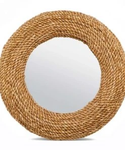 Made Goods Cohen Mirror Natural Roped Seagrass
