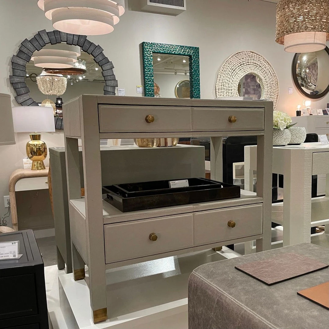 Made Goods Conner Double Nightstand Light Gray New Arrivals 6 Made Goods Conner Double Nightstand Light Gray New Arrivals