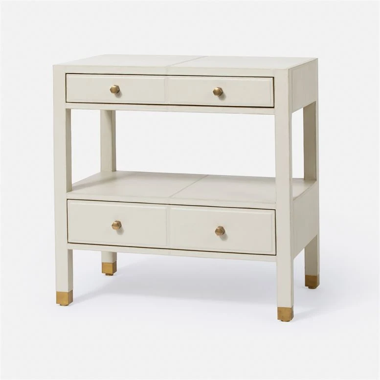 Made Goods Conner Double Nightstand Light Gray New Arrivals 3 Made Goods Conner Double Nightstand Light Gray New Arrivals