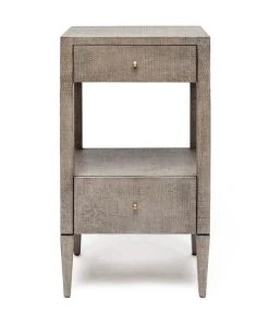 Made Goods Conrad Single Nightstand Seal Faux Raffia New Arrivals