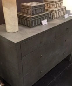 Made Goods Conrad 48" Dresser Seal Faux Shagreen New Arrivals 7 Made Goods Conrad 48