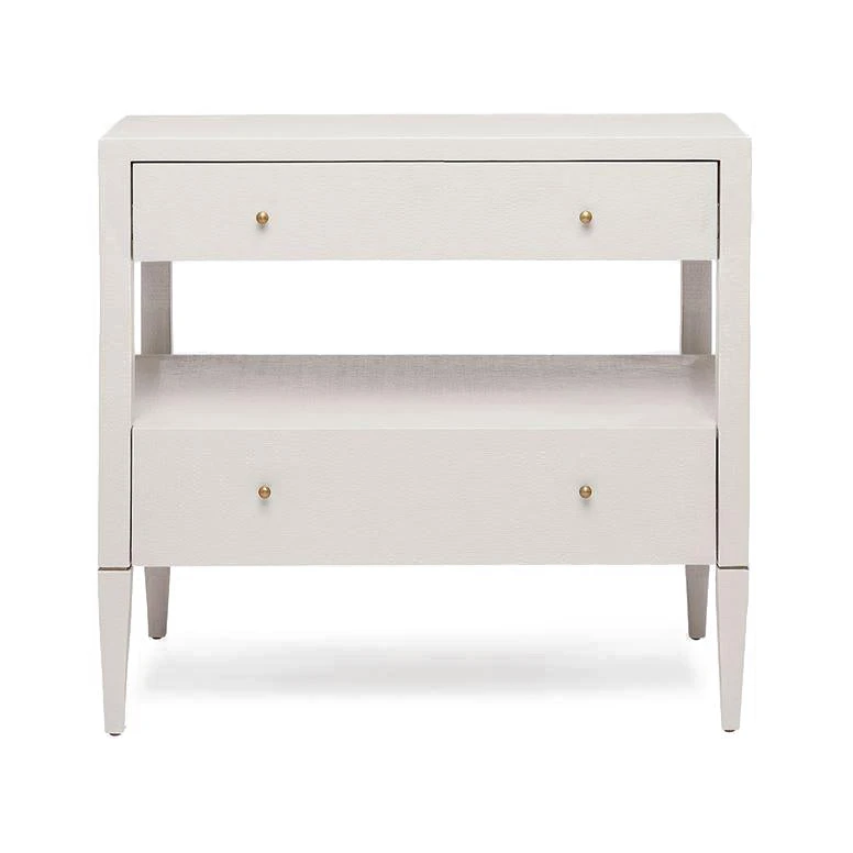 Made Goods Conrad Double Nightstand French Gray Faux Raffia 4 Made Goods Conrad Double Nightstand French Gray Faux Raffia