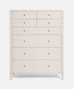 Made Goods Conrad Tallboy French Grey Raffia