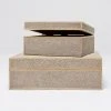 Made Goods Cooper Box Set Sand Shagreen 1 Made Goods Cooper Box Set Sand Shagreen
