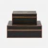 Made Goods New Arrivals Cooper Box Set Black Shagreen