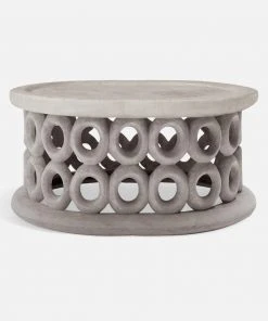 Made Goods Dagen Coffee Table Large Light Gray