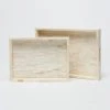 Made Goods New Arrivals Dakota Tray Set Natural Bone 1 Made Goods New Arrivals Dakota Tray Set Natural Bone