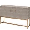 Made Goods New Arrivals Dallon 2 Door Buffet In Faux Shagreen Sand With Gold 1 Made Goods New Arrivals Dallon 2 Door Buffet In Faux Shagreen Sand With Gold
