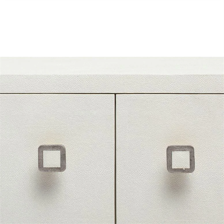 Made Goods Dallon 3 Door Buffet In Snow Faux Shagreen And Silver New Arrivals Made Goods Dallon 3 Door Buffet In Snow Faux Shagreen And Silver New Arrivals