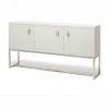 Made Goods Dallon 3 Door Buffet In Snow Faux Shagreen And Silver New Arrivals 1 Made Goods Dallon 3 Door Buffet In Snow Faux Shagreen And Silver New Arrivals