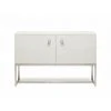 Made Goods Dallon 2 Door Buffet In Snow Faux Shagreen With Silver 1 Made Goods Dallon 2 Door Buffet In Snow Faux Shagreen With Silver
