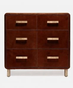 Made Goods New Arrivals Dante 36" Dresser Tobacco Leather