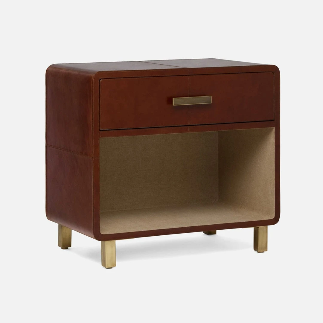 Made Goods Dante Double Nightstand Tobacco Leather 5 Made Goods Dante Double Nightstand Tobacco Leather
