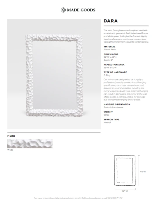 Made Goods Dara Mirror Large Made Goods Dara Mirror Large