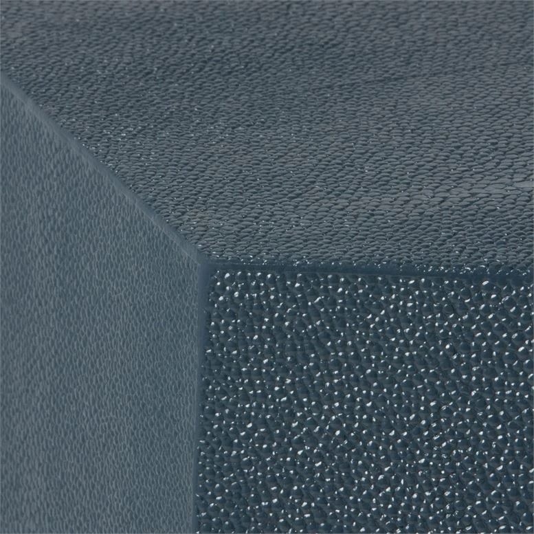 Made Goods Daryl Stool Navy Faux Shagreen 6 Made Goods Daryl Stool Navy Faux Shagreen
