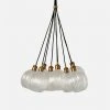 Made Goods New Arrivals Dax 9 Light Pendant Brass And Clear 1 Made Goods New Arrivals Dax 9 Light Pendant Brass And Clear