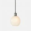 Made Goods New Arrivals Dax 1 Light Pendant Silver And Opaque 2 Made Goods New Arrivals Dax 1 Light Pendant Silver And Opaque
