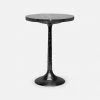 Made Goods Delancy Side Table Black And Marble New Arrivals