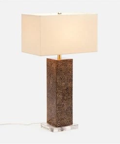 Made Goods Della Lamp Black Lacquered Eggshell New Arrivals